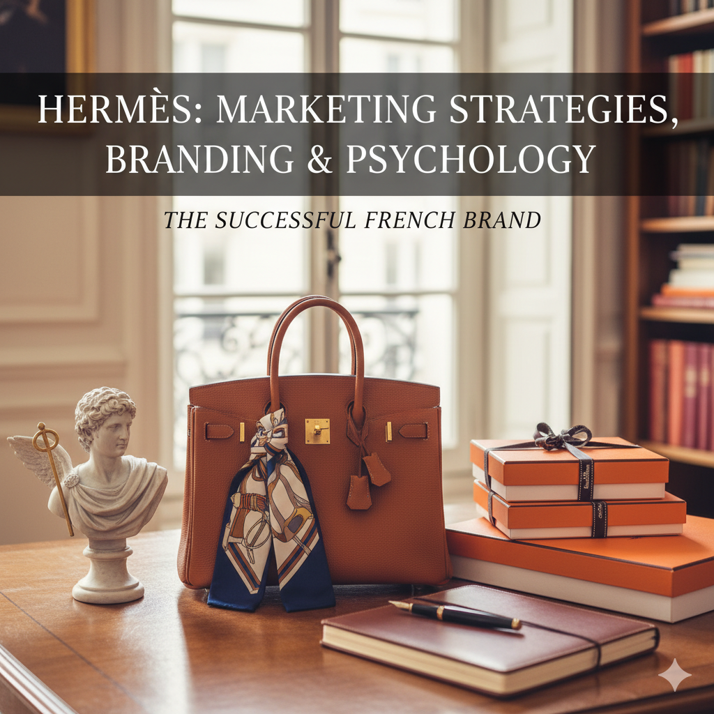 استراتژی های بازاریابی و برندینگ و روانشناسی برند فرانسوی " هرمس _ Hermès "