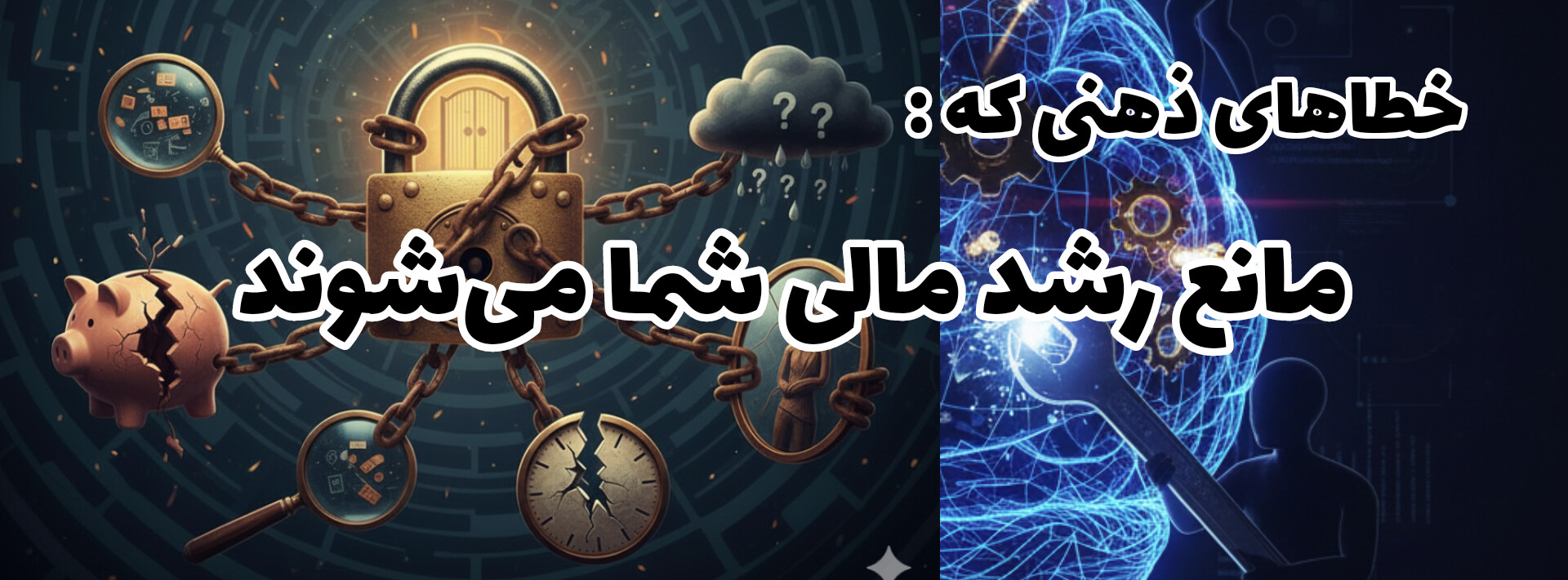 احسان قادری : خطاهای ذهنی که مانع از ثروتمند شدن شما می‌شوند 