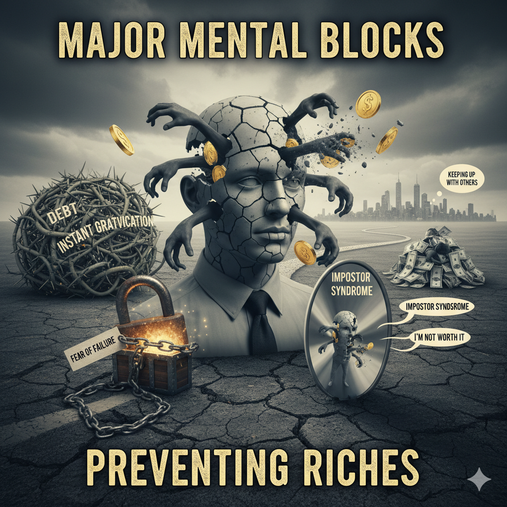 احسان قادری : خطاهای ذهنی که مانع از ثروتمند شدن شما می‌شوند 