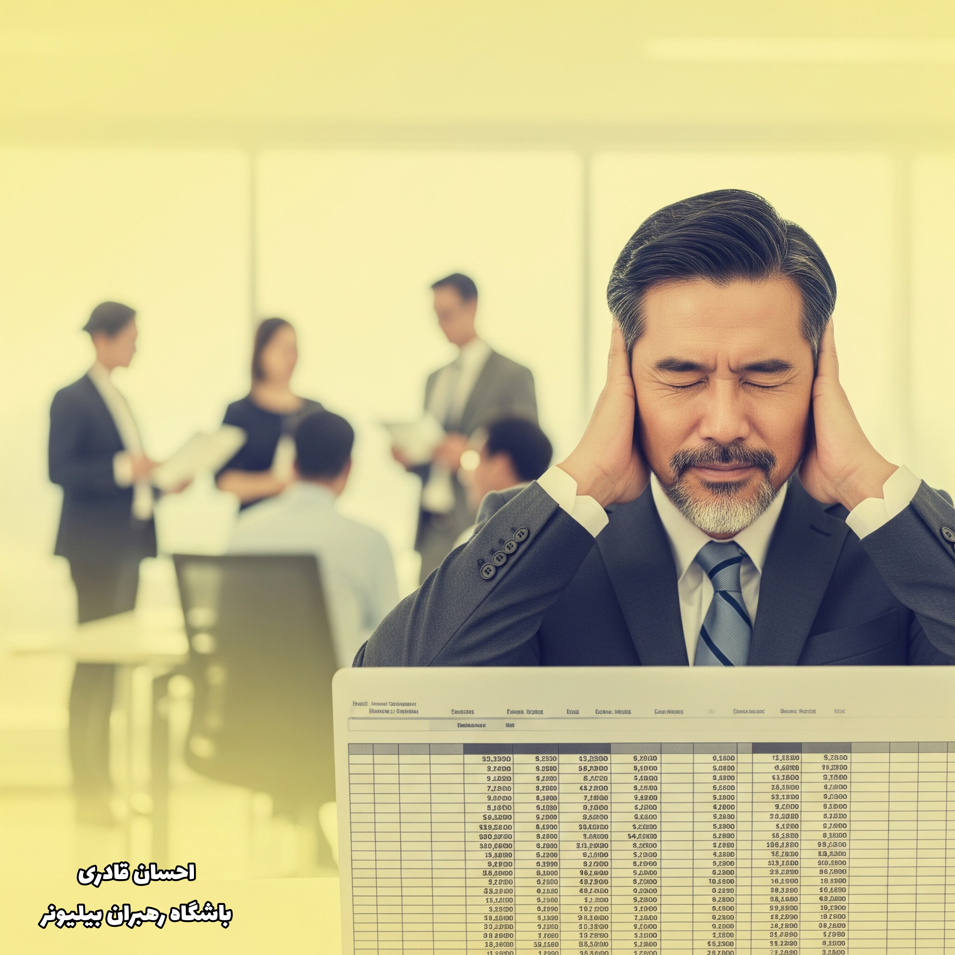 نادیده گرفتن اعداد و داده های مالی و نقش نظارتی مدیر